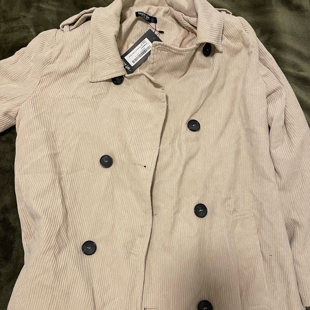 Velvety Trench coat